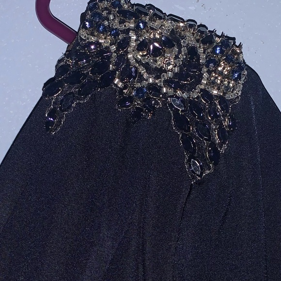 BLACK SIMPLE DRESS. size 8. Brand new - Picture 4 of 6